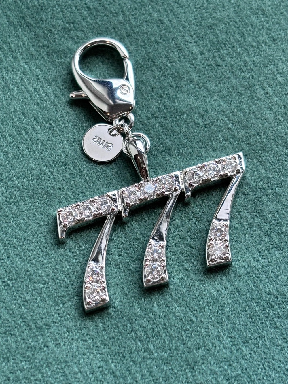 NWOT- Awe Bag Charm 777